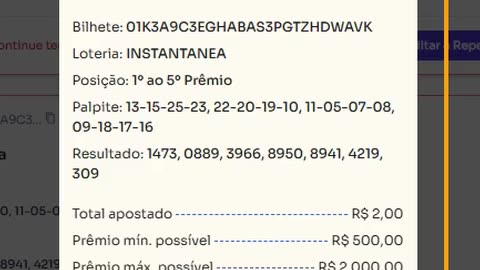 o ponto do bicho