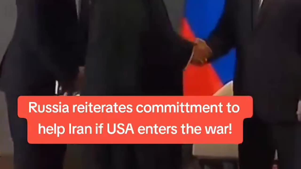 Russia reiterates commitment to help Iran if USA enters the war!