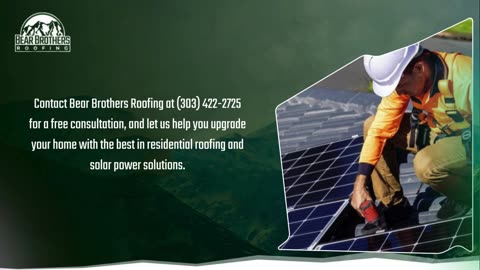 Expert Roofing & Solar Solutions for Your Home in Denver, CO