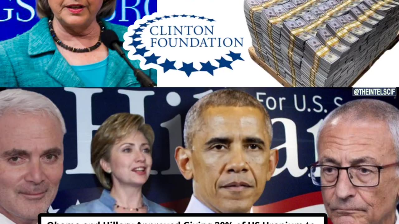 Hillary CLINTON, John PODESTA, the Clinton Foundation & Uranium One.