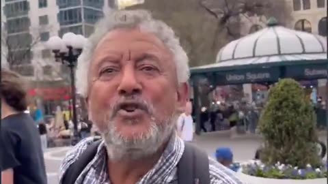A man in NYC openly declares that he “loves Hamas.” These people have no business