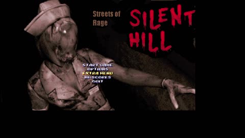 Streets of Rage: Silent Hill - Playthrough Walkthrough Longplay OpenBOR Horror Gore Beat em up 1cc