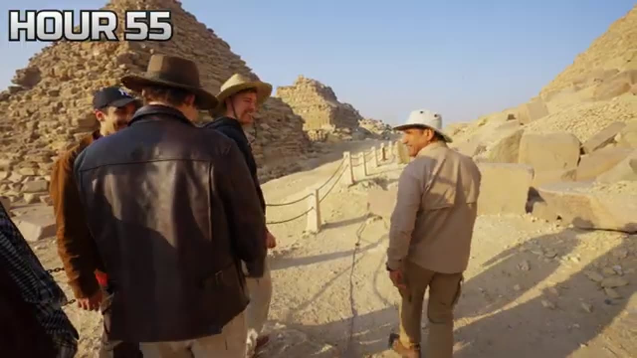 I spent 100 hours inside the pyramids