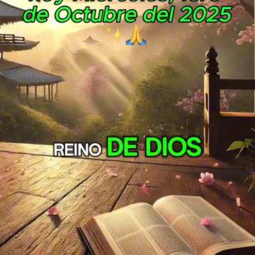 🙏✨Evangelio de hoy Miércoles, 1ero de Octubre del 2025✨🙏