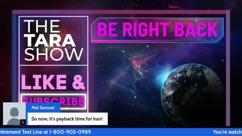 The Tara Show - Iran Admits Trying to Assassinate Trump?