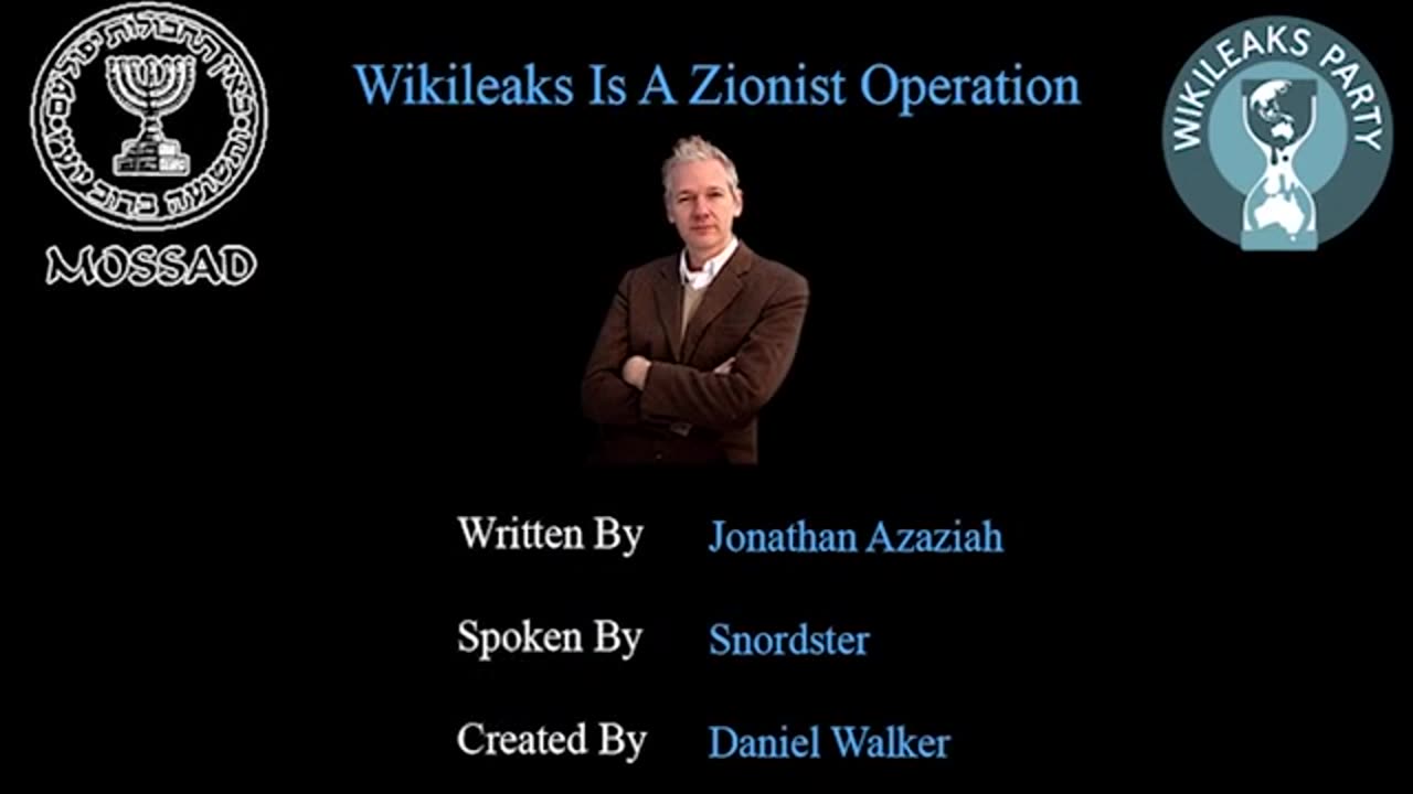 WikiLeaks the Jewish Psyop