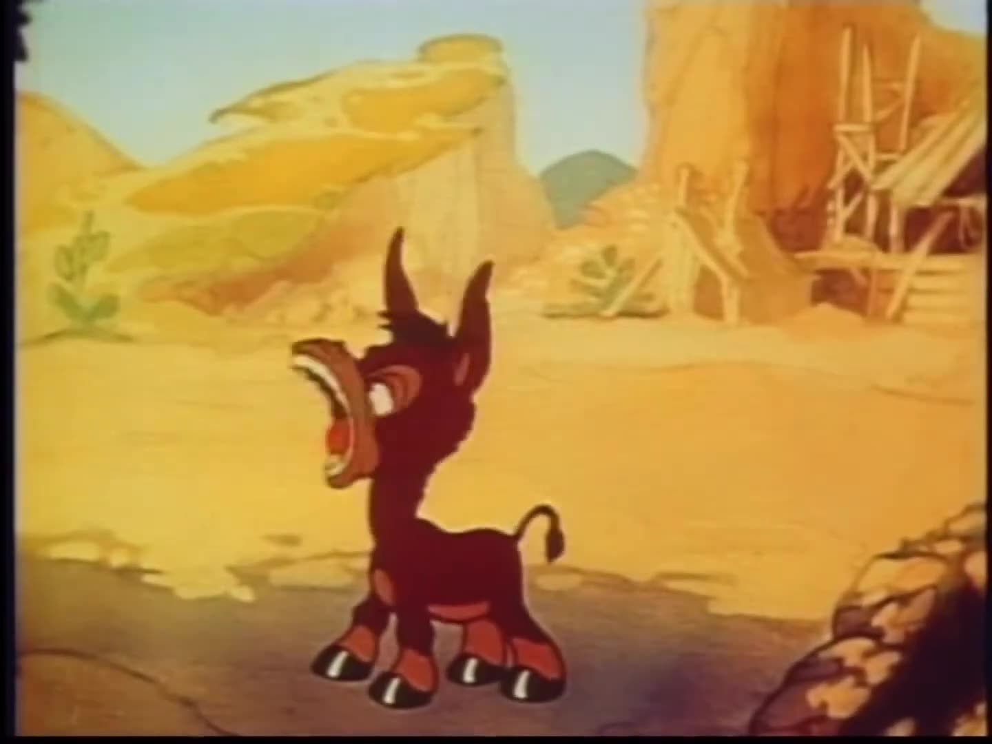 You Cant Shoe a Horse Fly (1940) - Full film - Color Classic cartoon