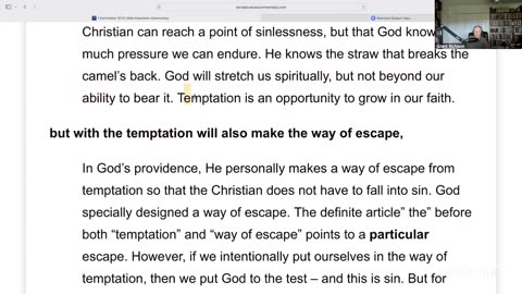 GOD'S WAY OF ESCAPE