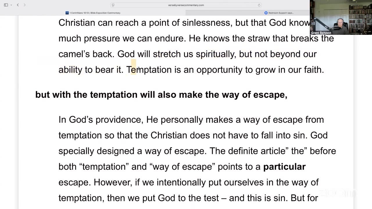 GOD'S WAY OF ESCAPE