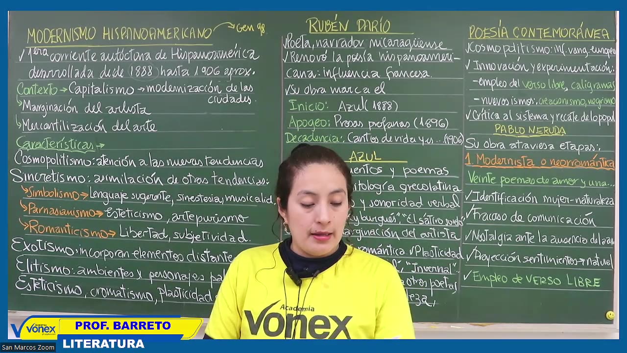 VONEX SEMESTRAL 2024 | Semana 07 | Literatura