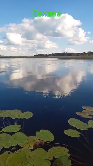 Fishing on Lake Selyava. Fishing from boat to float