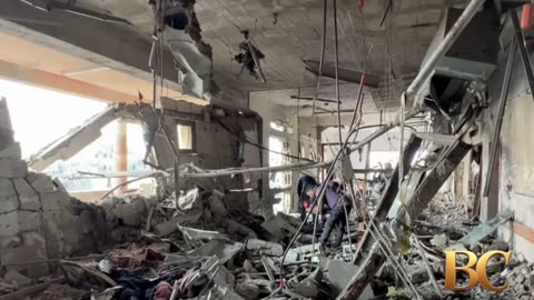 Israeli strikes in northern Gaza kill at least 48, hospital says