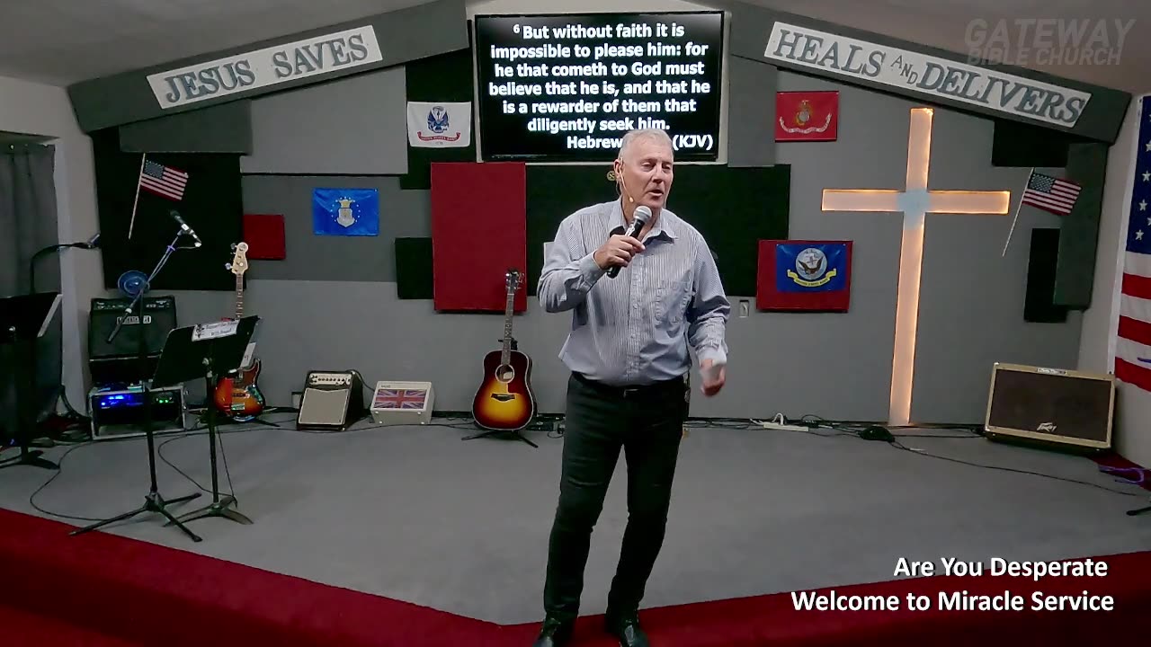 Are You Desperate (Pastor Tony Frazee) Gateway Bible Church 6pm 2025-04-06