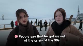 What young Russians in Saint Petersburg think about Putin?