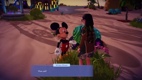 That moment i end up doing a Mickey Mouse impression
