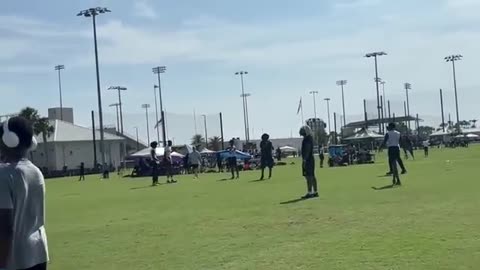 MIKE TEAM HAD A 7 on 7 FOOTBALL GAME *THEY WENT CRAZY
