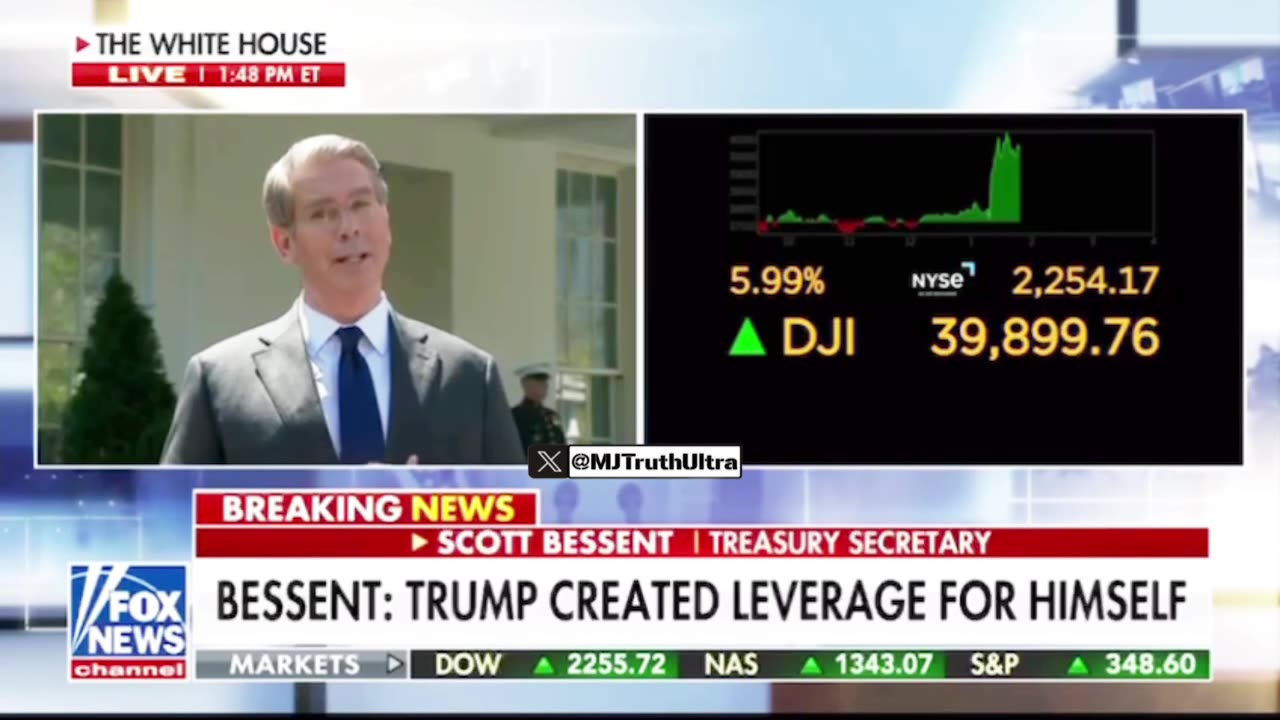what we just witnessed in the Stock Market was President Trumps Strategy All Along