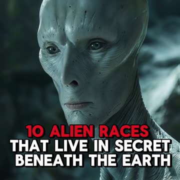 10 alien races that live in secret