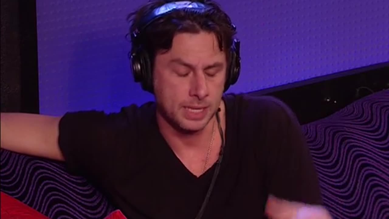 Butt Challenge And Zach Braff - 05-21-13