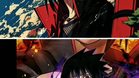 Most dangerous character Itachi Uchiha and most favourite character Naruto 😈😈💀