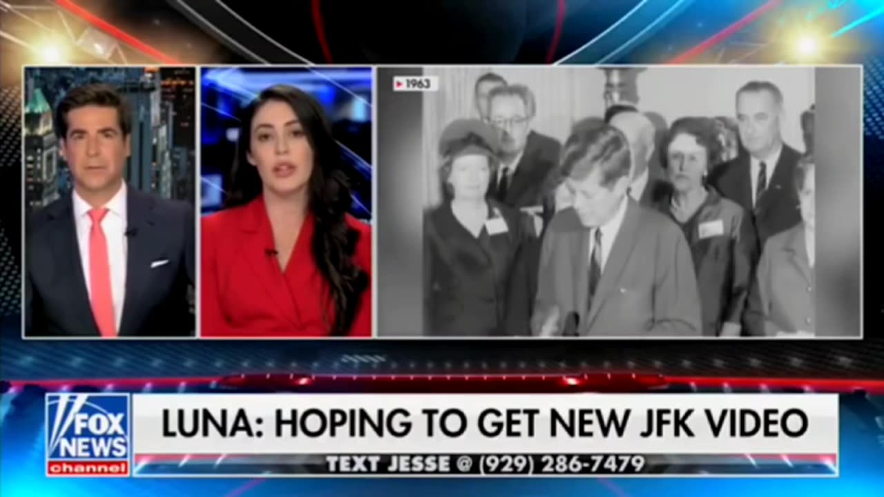 Rep. Anna Paulina (R-FL) boldly claims NBC is hiding a tape of Lee Harvey Oswald