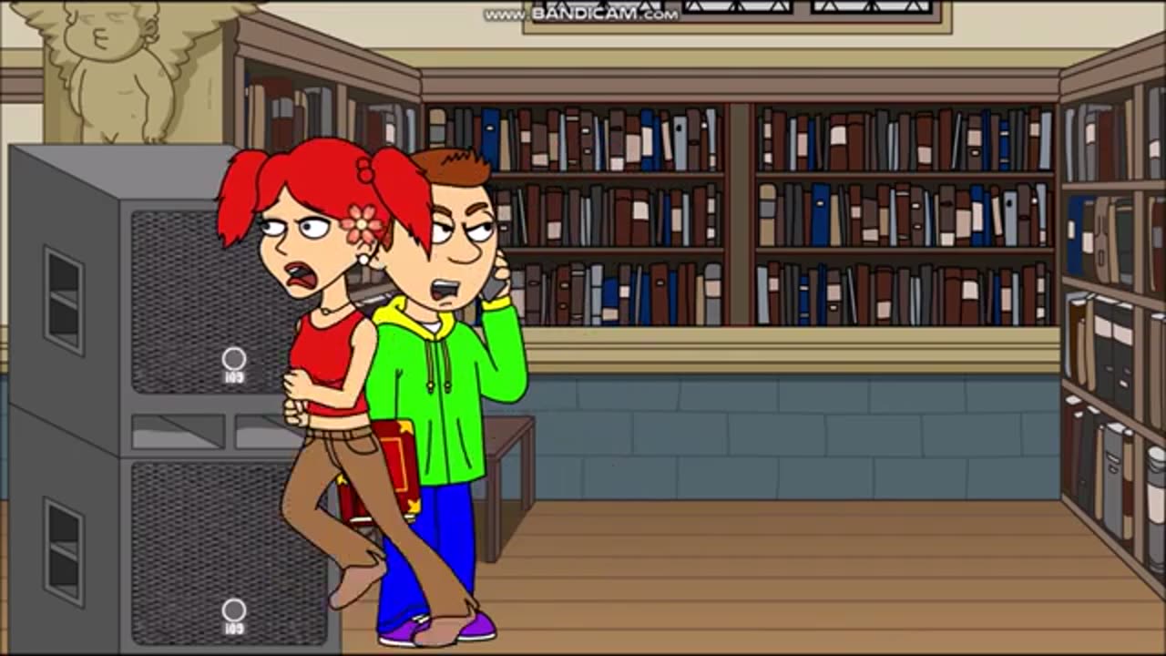 Zayla Plays Loud Music In The Library/Grounded