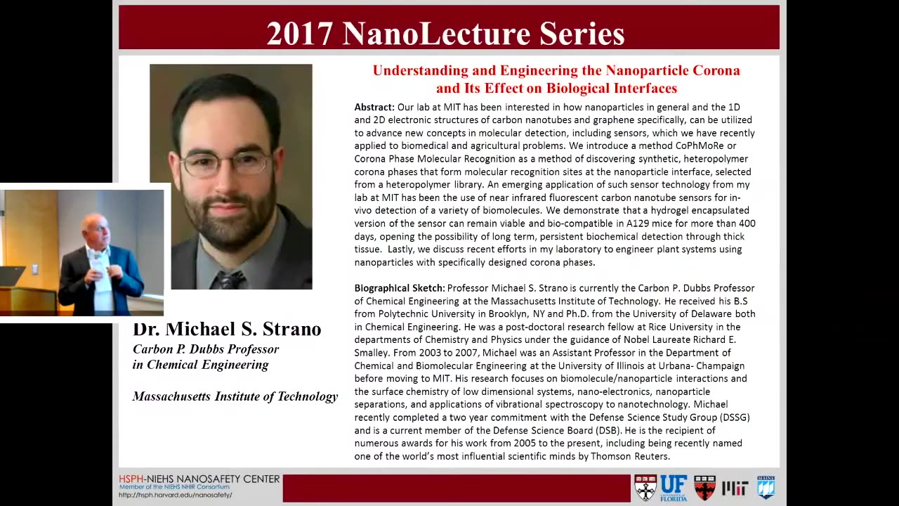 Understanding and Engineering the Nanoparticle Corona and Its Effect on Biological Interfaces MIT 2017