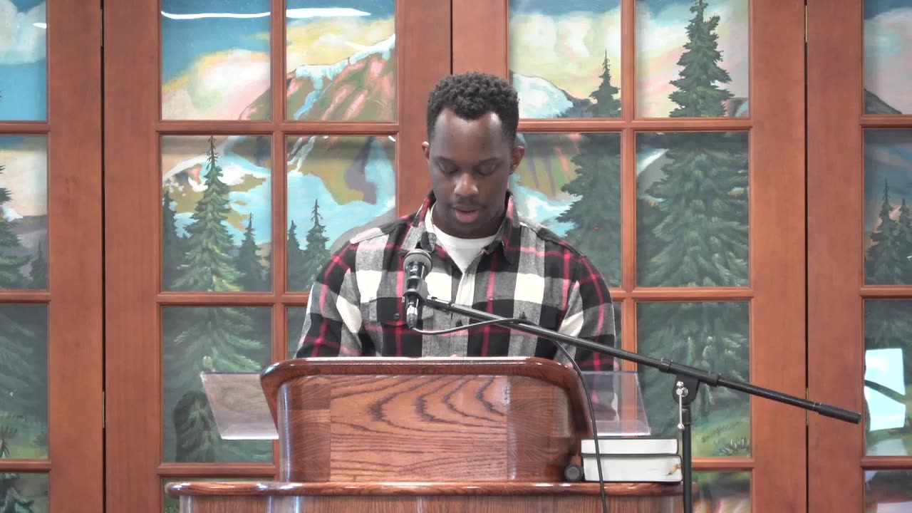 October 12, 2025 Worship service, sermon Tom Cantor (Deuteronomy 8)