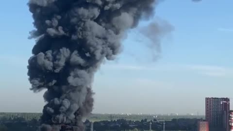 🔥🏭 Ukraine Russia War | Intense Fire at Production Facilities in Balashikha Near Moscow | RCF
