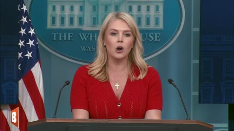 LIVE: Trump Press Secretary Karoline Leavitt Holds Press Conference at White House...