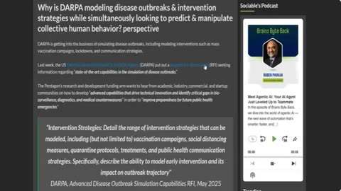 Event 202 - DARPA to simulate disease outbreaks