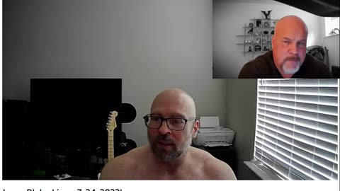 Jason Blaha's "live" gets interrupted