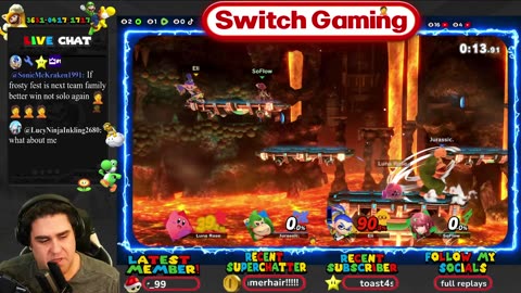 Super Smash Bros Ultimate Gameplay!!!! With Viewers (Nintendo Switch)