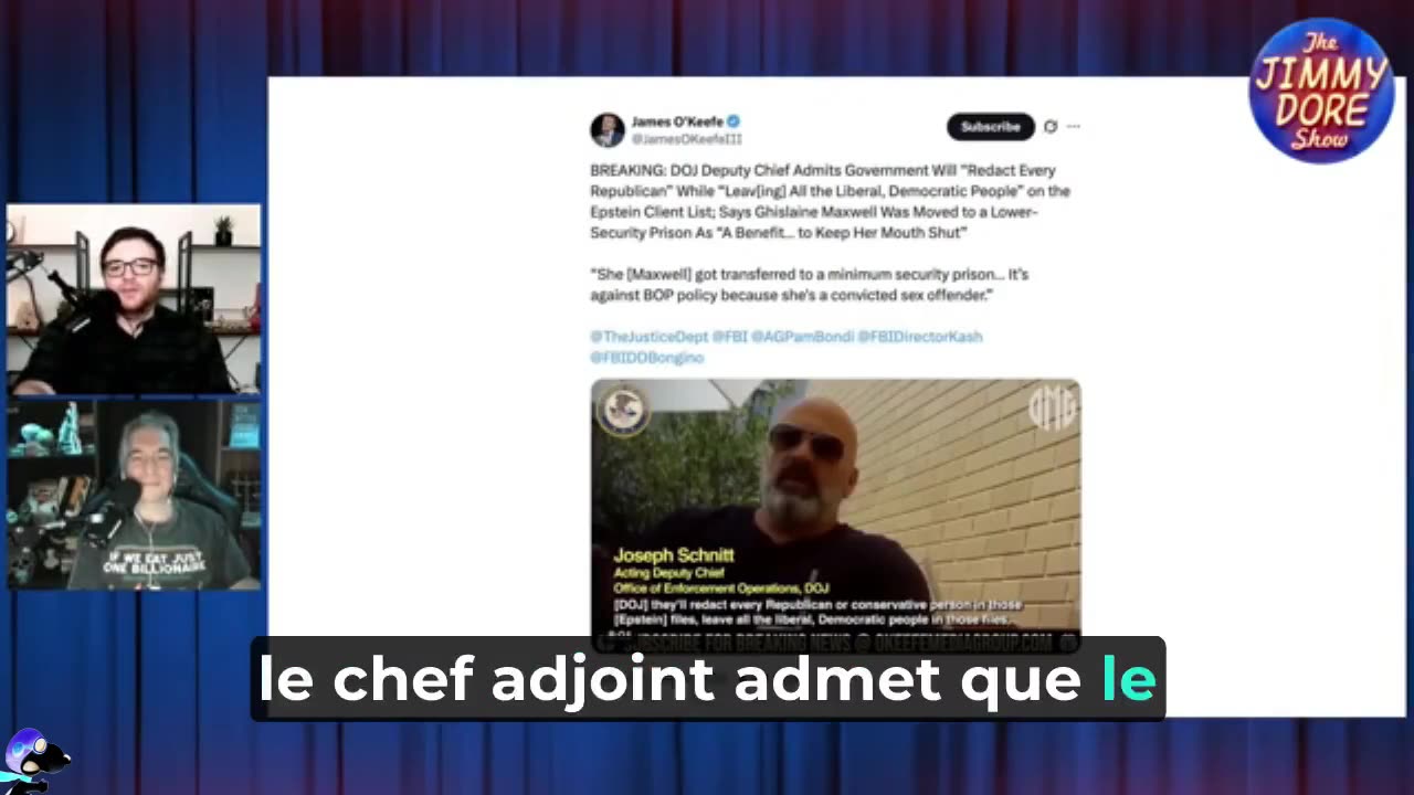 ILS SONT EN TRAIN DE NETTOYER LES DOSSIERS EPSTEIN