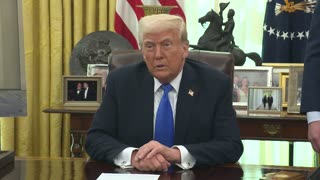 Trump takes questions from reporters after announcing fighter jet contract - March 21, 2025
