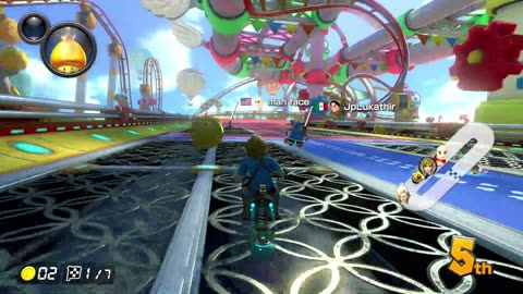 #MarioKart8Deluxe Race Six: GCN Baby Park