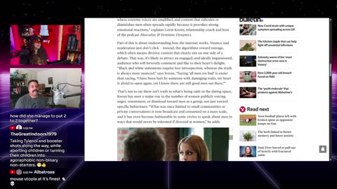 🔴 Trump says Tylenol bad for babies; Liberal women most affected | Maintaining Frame 181