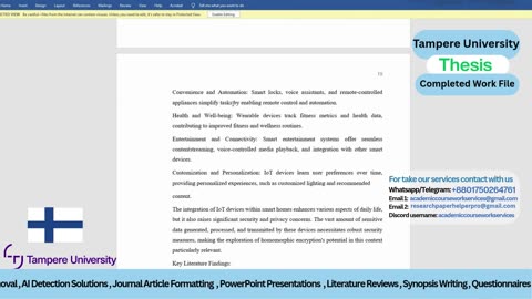 Student Work (Thesis) | Circular Economy Innovations | Tampere University