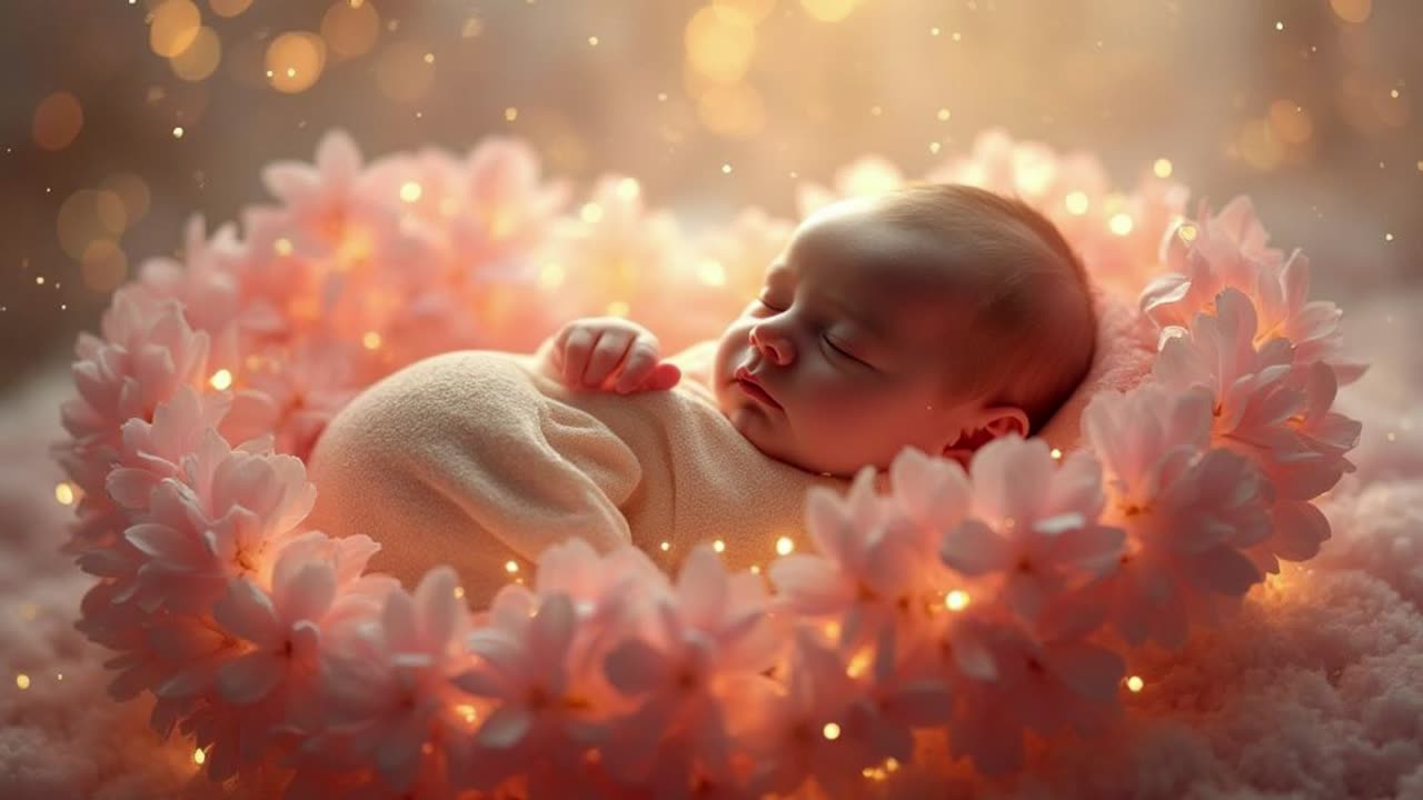 Glow of Love Baby Sleep Music for Deep Sleep | CrystaVibeMusic