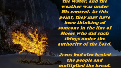 Matthew 14:33 - Daily Bible Verse Commentary