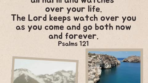The Lord protects you