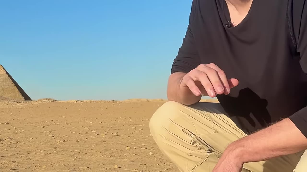 This is how piramid were built
