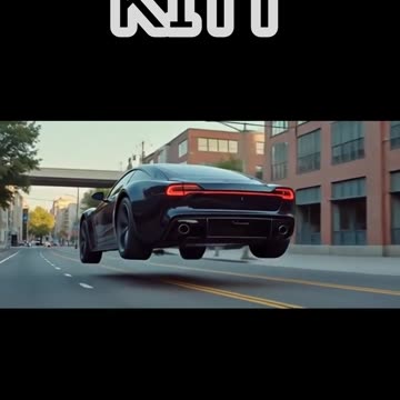 Amazing Knight Rider #Flying KITT in Street #Aviation #AeroArduino