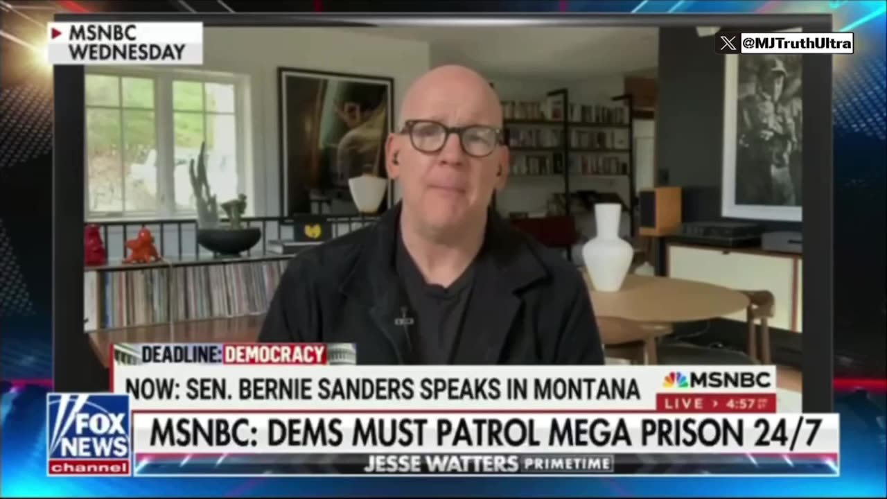 MSNBC calls Abrego Garcia a Political Prisoner, and calls for Democrats to Surround the Prison