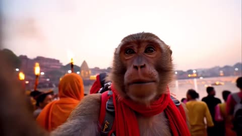 Monkey vlog