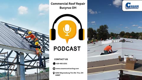 Top-Notch Commercial Roof Repair Services| Expert Roofing Contractor in Bucyrus, OH