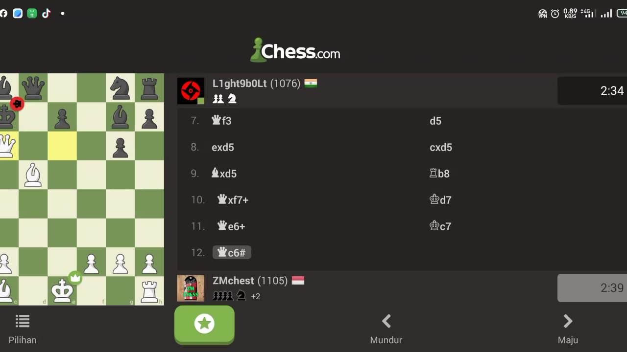 Epic chackmate