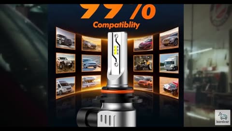 SEALIGHT 9006/HB4 Fog Light Bulbs or DRL, 10000LM 9006 Hb4 Fog Lamp Bulbs 6500K