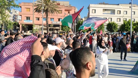 مسيرة الأواني للتنديد بالتجويع الممنهج على سكان غزة طنجة 11 05 2025 يا الخونة