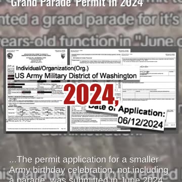 Fact Check: Biden Administration Did NOT Approve Army Birthday 'Grand Parade' Permit In 2024